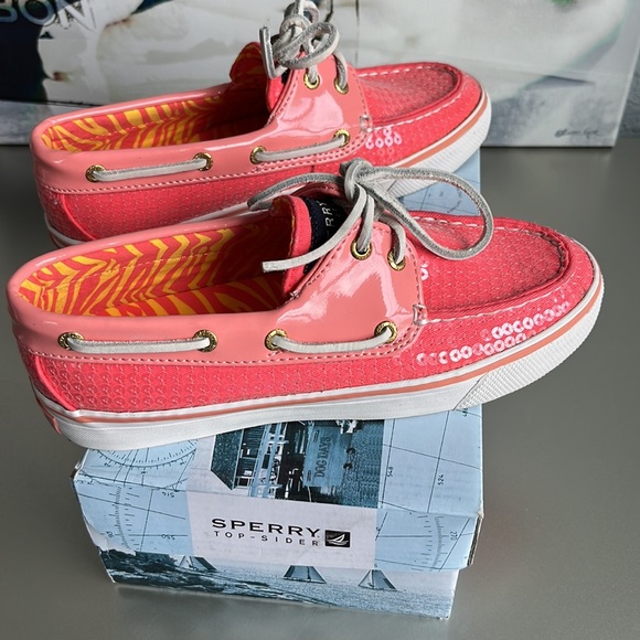 Sperry Shoes - Sperry Women’s Bahama Coral Sequin Shoes